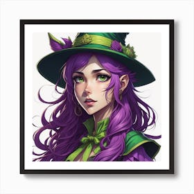 Nice Witch Art Print