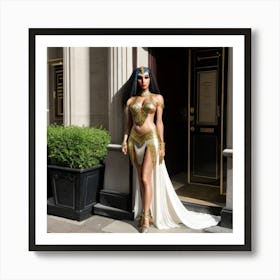 Cleopatra In London Phaornic Art Print