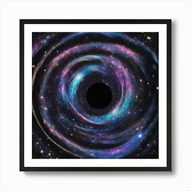 Cosmic Vortex Mirage Art Print