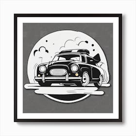 Vintage Car Art Print