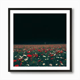 Field Of Flowers 5 Art Print