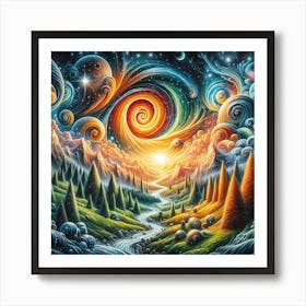 Dreamscape 14 Art Print