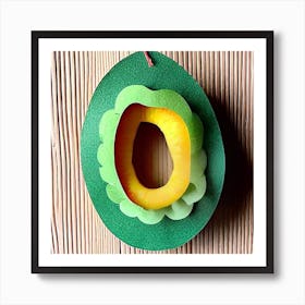 Avocado Art Art Print