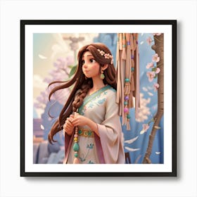 Asian Princess Affiche