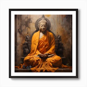 Meditation Series 02 By Csaba Fikker For Ai Art Depot 11 Art Print