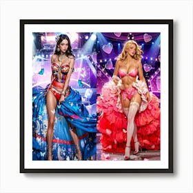 Victoria'S Secret Angels 2 Art Print