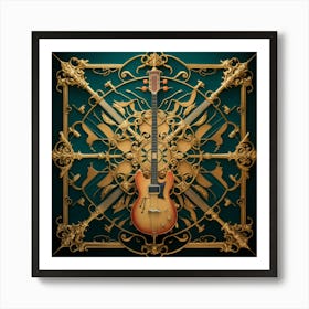 Acoustic Guitar Art Print