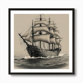 Sailing Ship Art Print