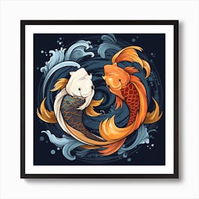 Koi Fish 9 Art Print