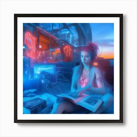 Cyberpunk 1 Art Print