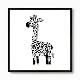 Giraffe Art Print