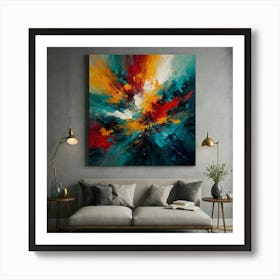 Abstract Painting Art Print