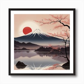 Mt Fuji Art Print