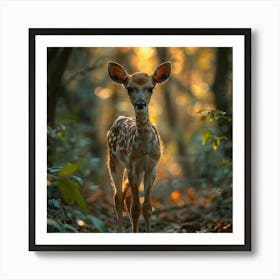 Forest Fawn Art Print