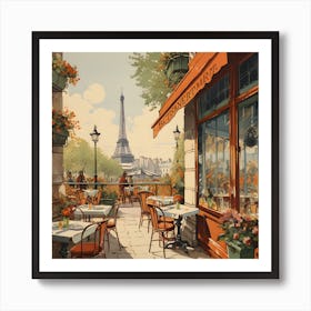 Old Paris By Csaba Fikker 42 Art Print