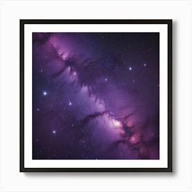 Milky Galaxy Art Print