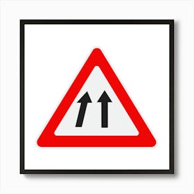 Road Sign.A fine artistic print that decorates the place.18 Art Print