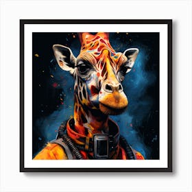 Giraffe Art Print