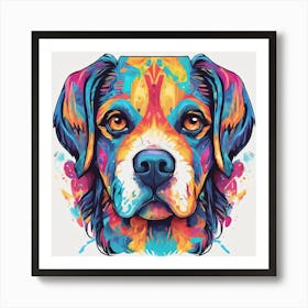 Bernese Dog Art Print