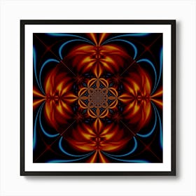 Abstract Art Artwork Fractal Design 2 Art Print