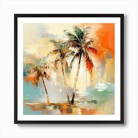 Palm Trees Art Print