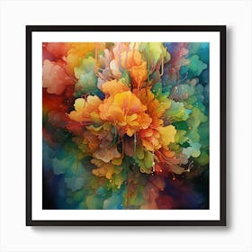 Abstract Painting 25 Art Print