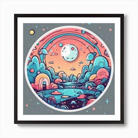 Doodle Art Art Print