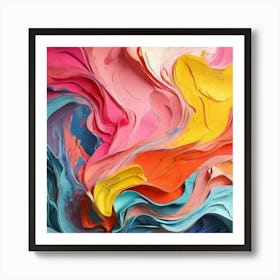 Abstract Painting 4 Poster