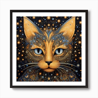 Cats Gustav Klimt - Diamond Painting