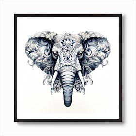 Elephant Series Artjuice By Csaba Fikker 016 1 Poster