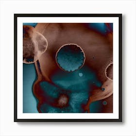 Alcohol Ink A Vortex 1 Art Print