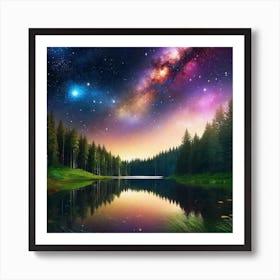 Milky Way 44 Art Print