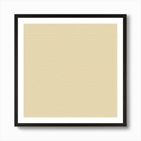 Beige Canvas Art Print