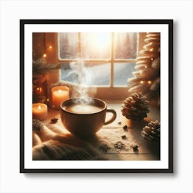 Christmas In Winter Art Print