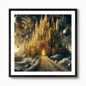 Castle In The Sky 47 Art Print