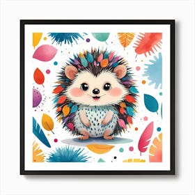 Hetty Happy and the Enchanted Thornwood Quest Art Print