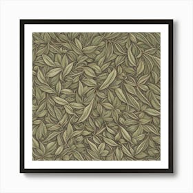 Tea Leaves Art 8 Art Print