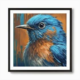 Bluebird 1 Art Print