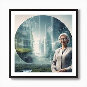 Imagine That You Are A Senior Official Within The Ministry For The Future, And Have Been Tasked With Developing A Comprehensive Plan To Address The Issue Of Climate Change 3 Art Print