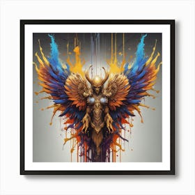 Angel Of The Sky 2 Art Print