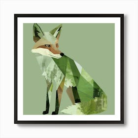 Fox Earth 2 Art Print