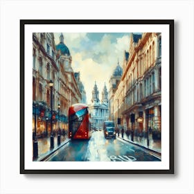 Streets Of London Art Print