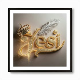 Yessi Art Print