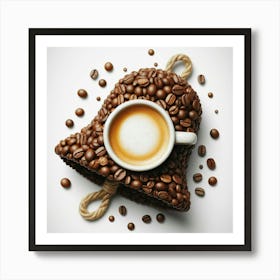 Coffee Beans 1 Art Print