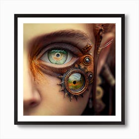 Myeera Steampunk Contact Lenses Human Elf Mix Up 1999fff7 Ae3d 49ad 9976 9e6f8ab686a9 Art Print