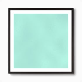 Turqoise Glass Art Print