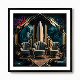 Throne Of Kings Art Print