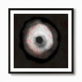 Black Hole Art Print