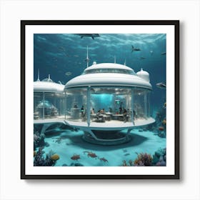 Underwater Hotel Affiche