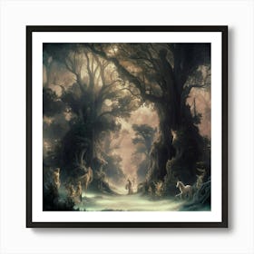 Fairy Forest Art Print